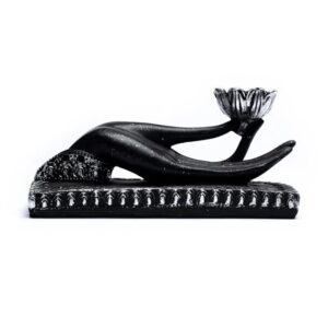 Kerzenhalter Mudra -- 21x8x10 cm
