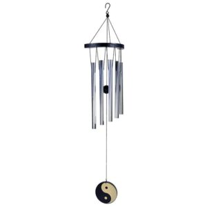 Windspiel - Yin Yang mit 5 Stäben -- 35 cm