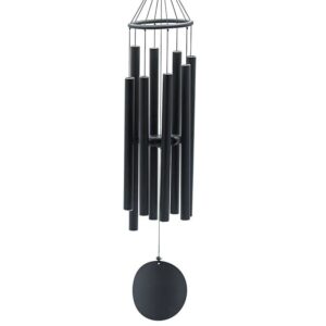 Windspiel 'Pure sound' Tonleiter schwarz -- 95 cm