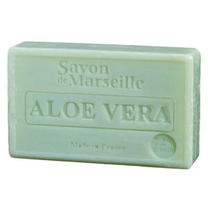 Natürliche Marseille Seife mit Aloe Vera -- 100 g